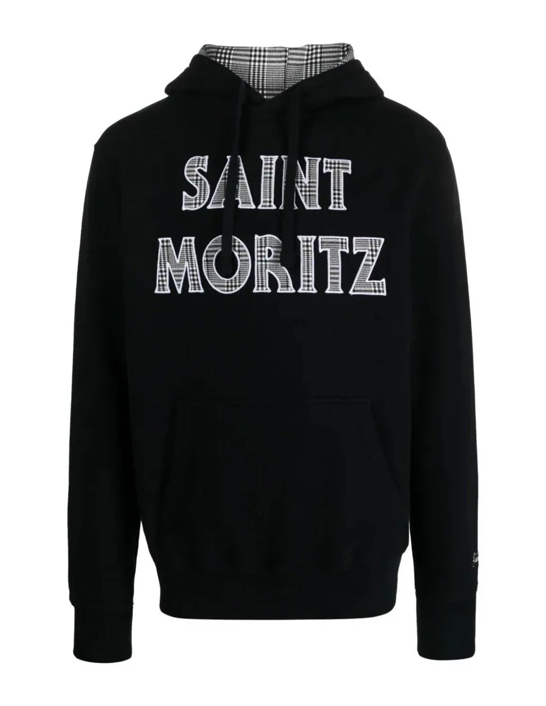 MC2 Saint Barth uomo Felpa nera Tribeca Saint Moritz.