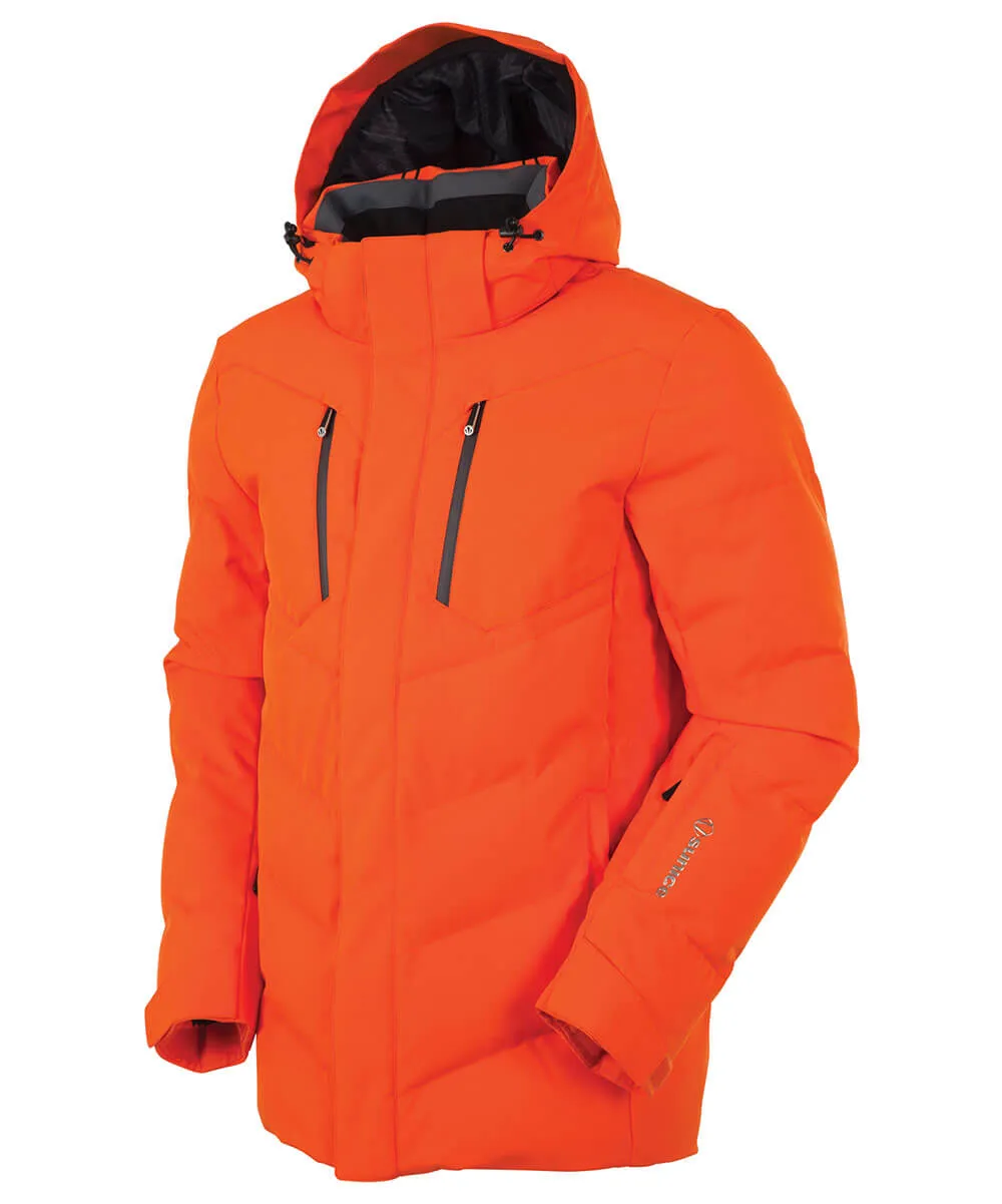 Men's Boulder Waterproof Insulated Stretch Jacket with Removable Hood