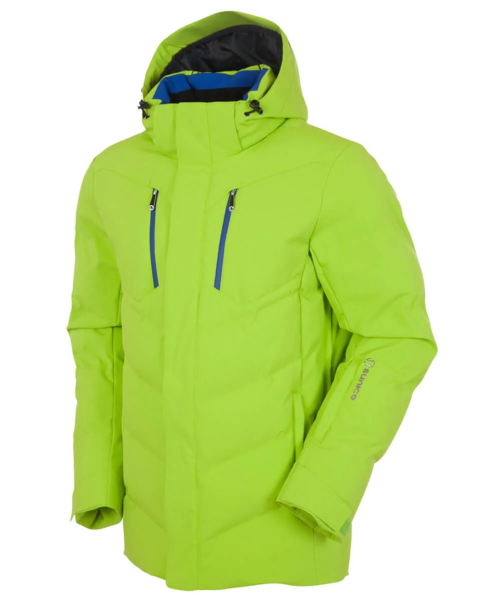 Men's Boulder Waterproof Insulated Stretch Jacket with Removable Hood