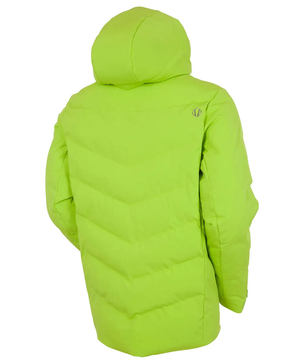 Men's Boulder Waterproof Insulated Stretch Jacket with Removable Hood