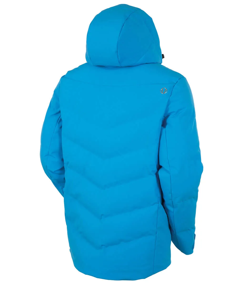 Men's Boulder Waterproof Insulated Stretch Jacket with Removable Hood