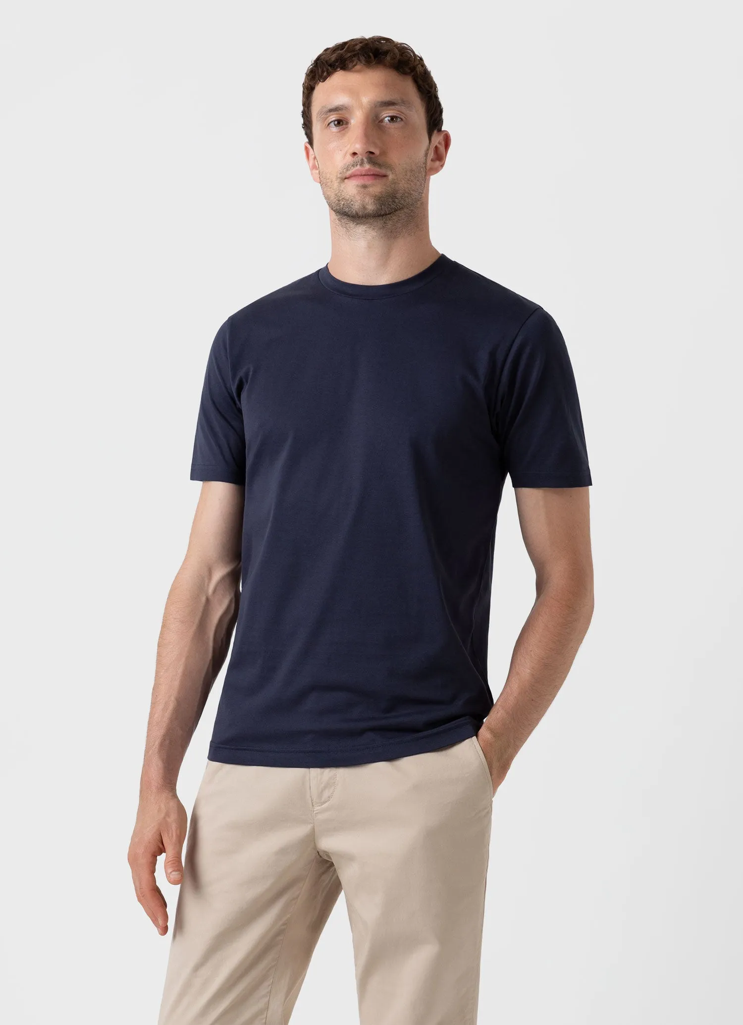 Mens Navy Riviera T-shirt