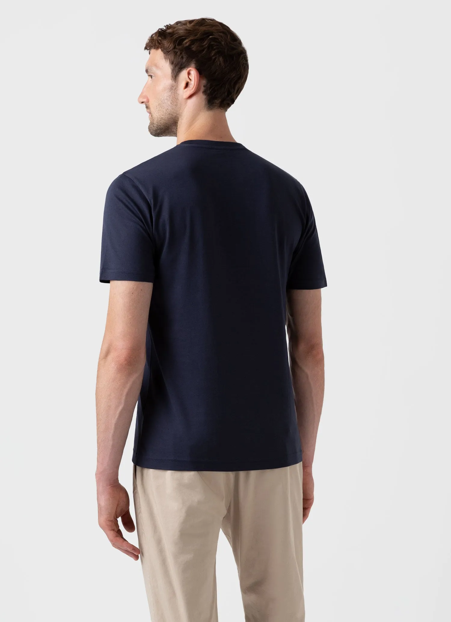 Mens Navy Riviera T-shirt