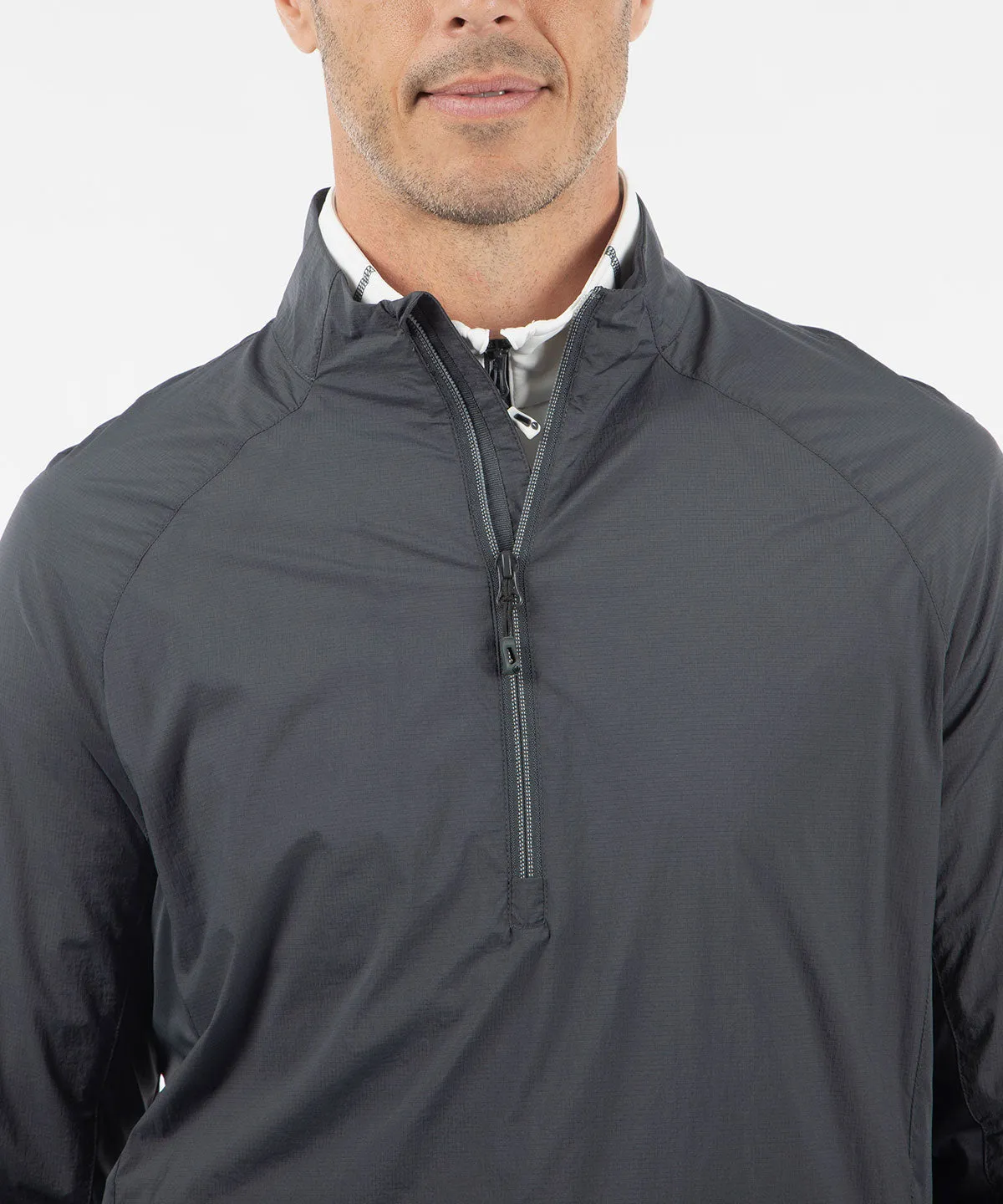 Men's Owen Packable Half-Zip Wind Jacket