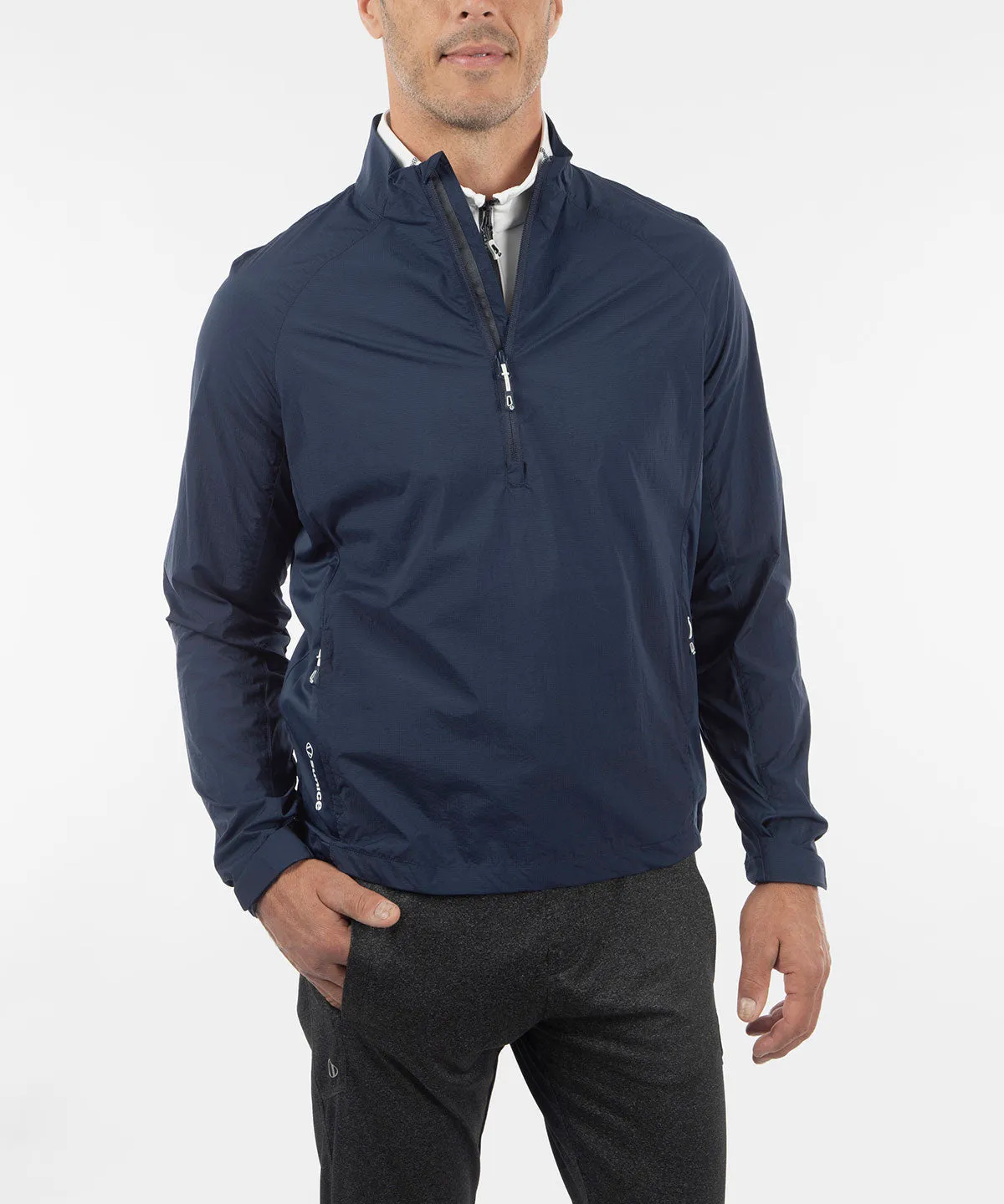 Men's Owen Packable Half-Zip Wind Jacket