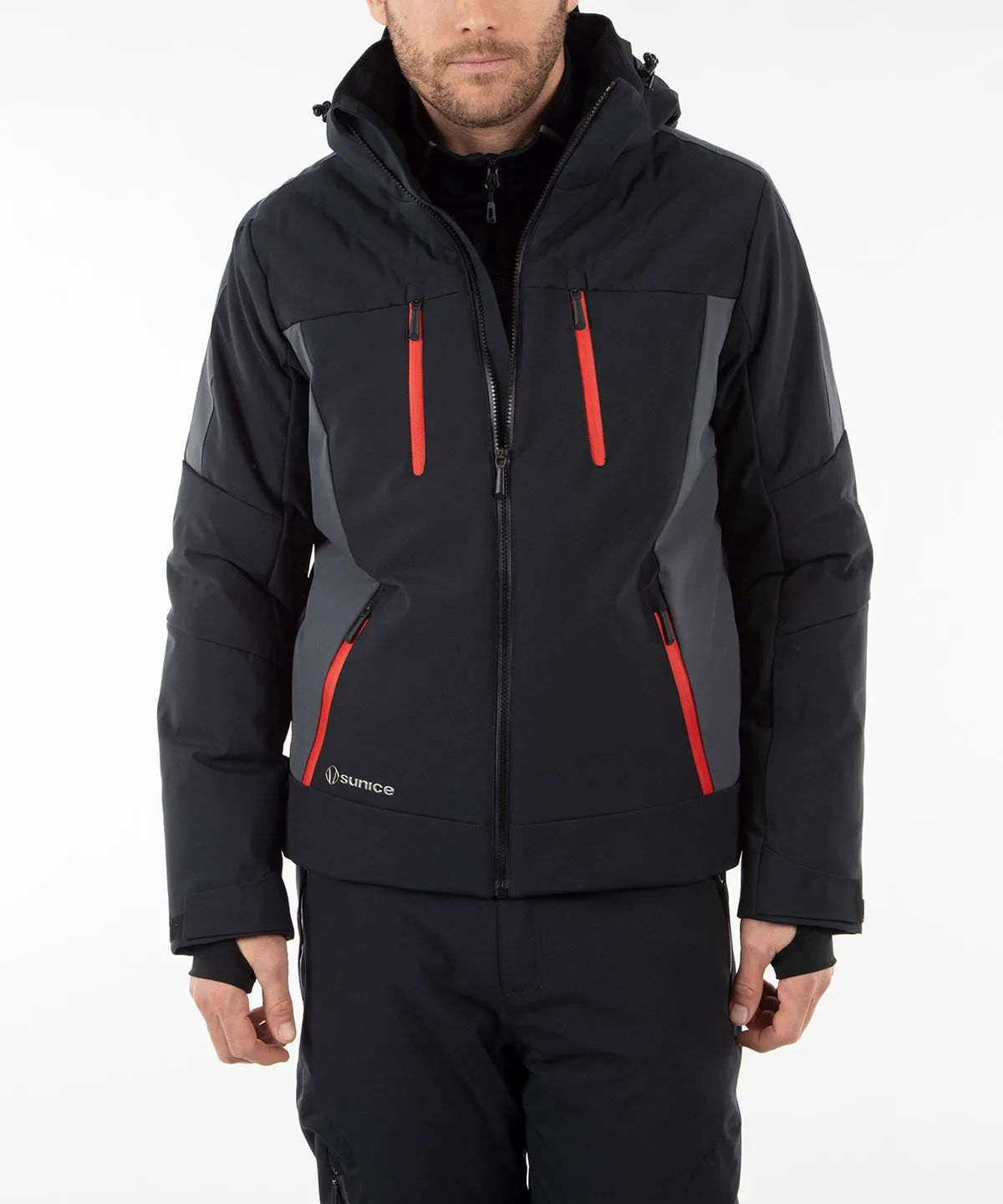 Men's Paul Waterproof Stretch Jacket with Removable Hood