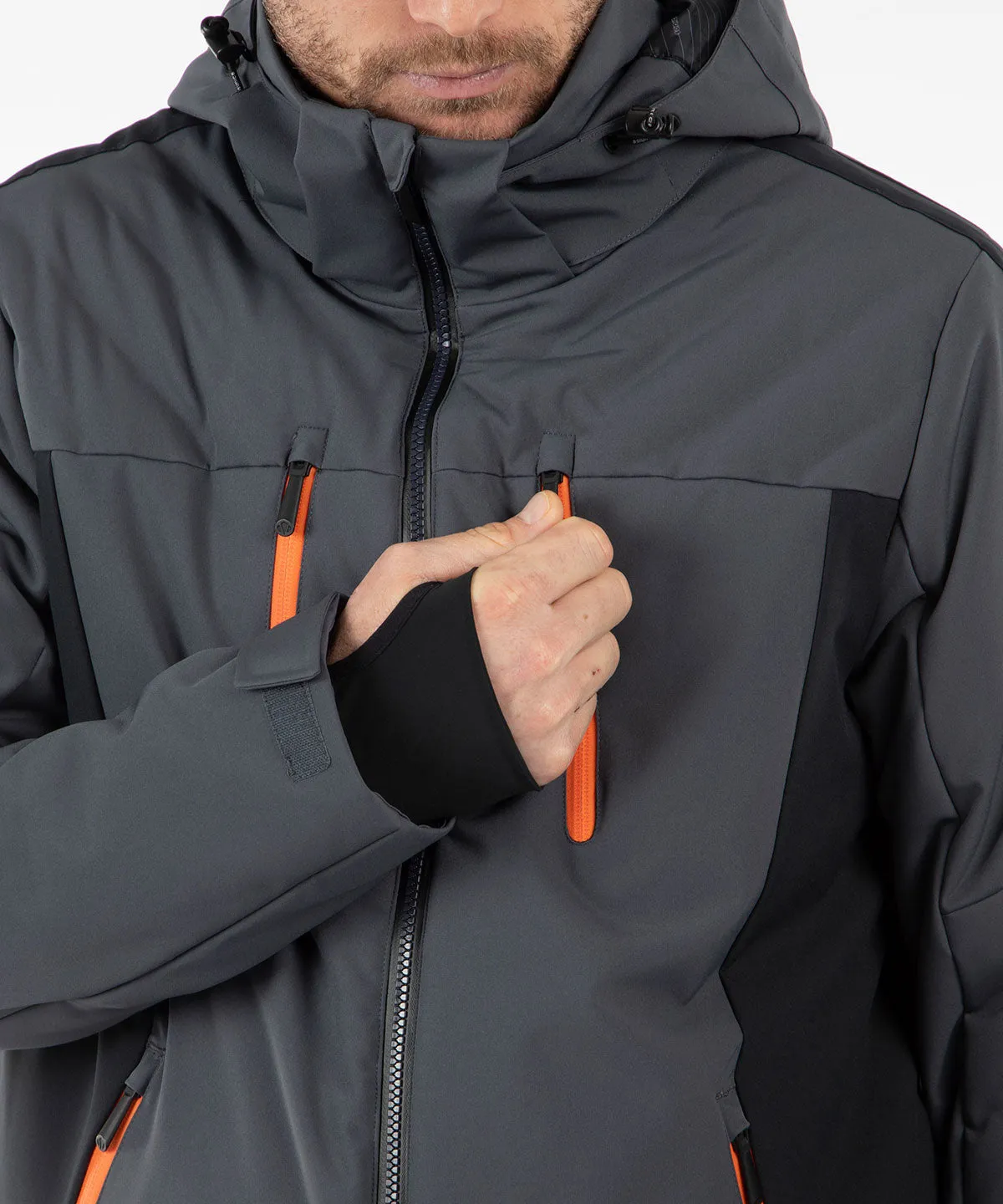 Men's Paul Waterproof Stretch Jacket with Removable Hood