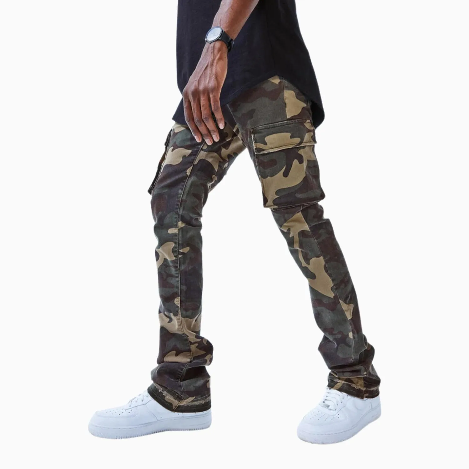 Men's Stacked Rambo Cargo Pants