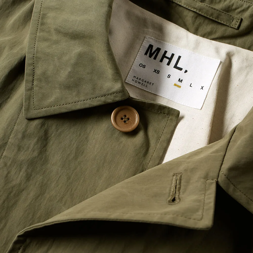 MHL. By Margaret Howell RaincoatKhaki