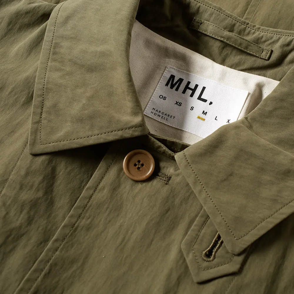 MHL. By Margaret Howell RaincoatKhaki