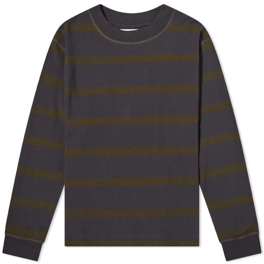 MHL By Margaret Howell Wide Crew SweatSlate & Forest