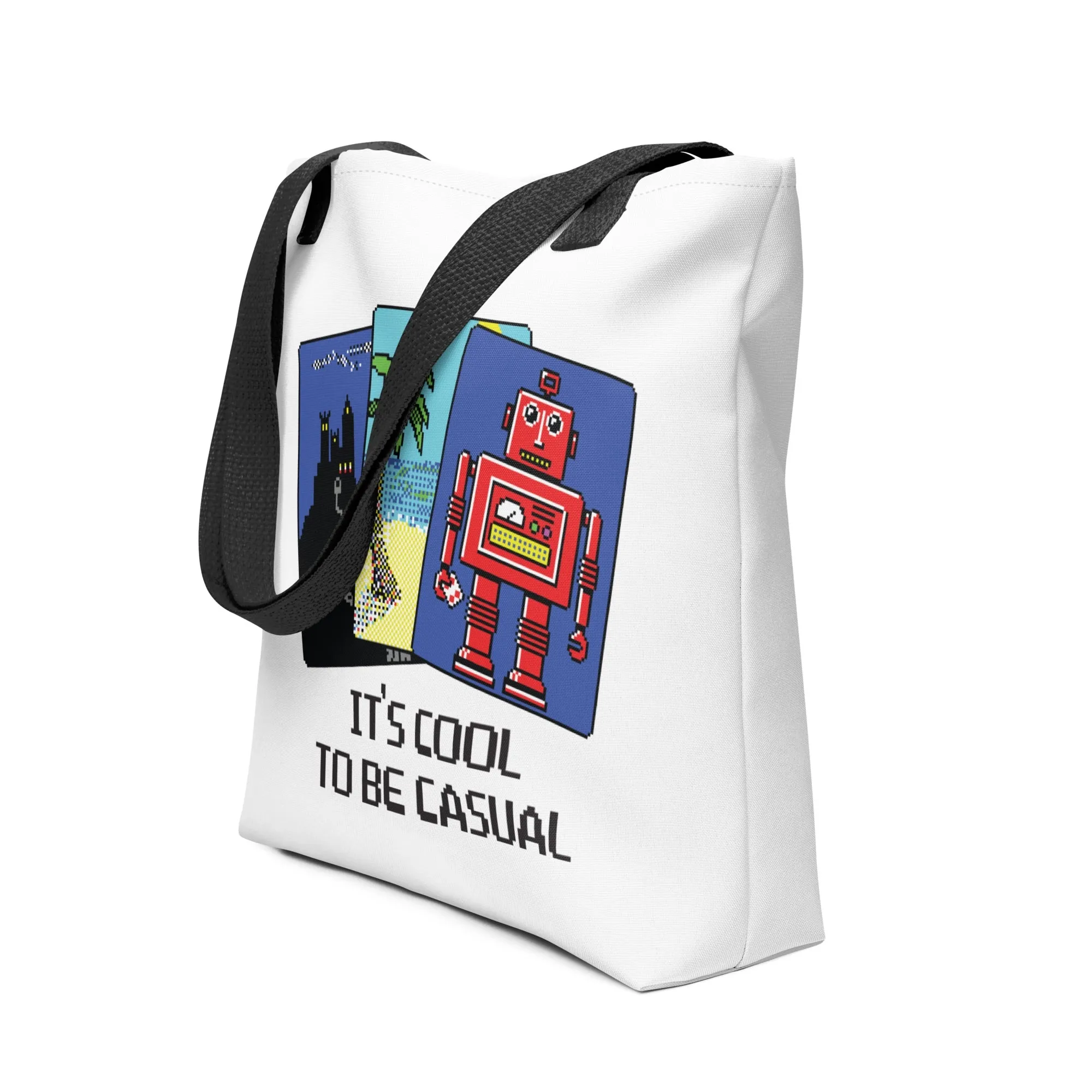 Microsoft Solitaire It's Cool To Be Casual Tote Bag