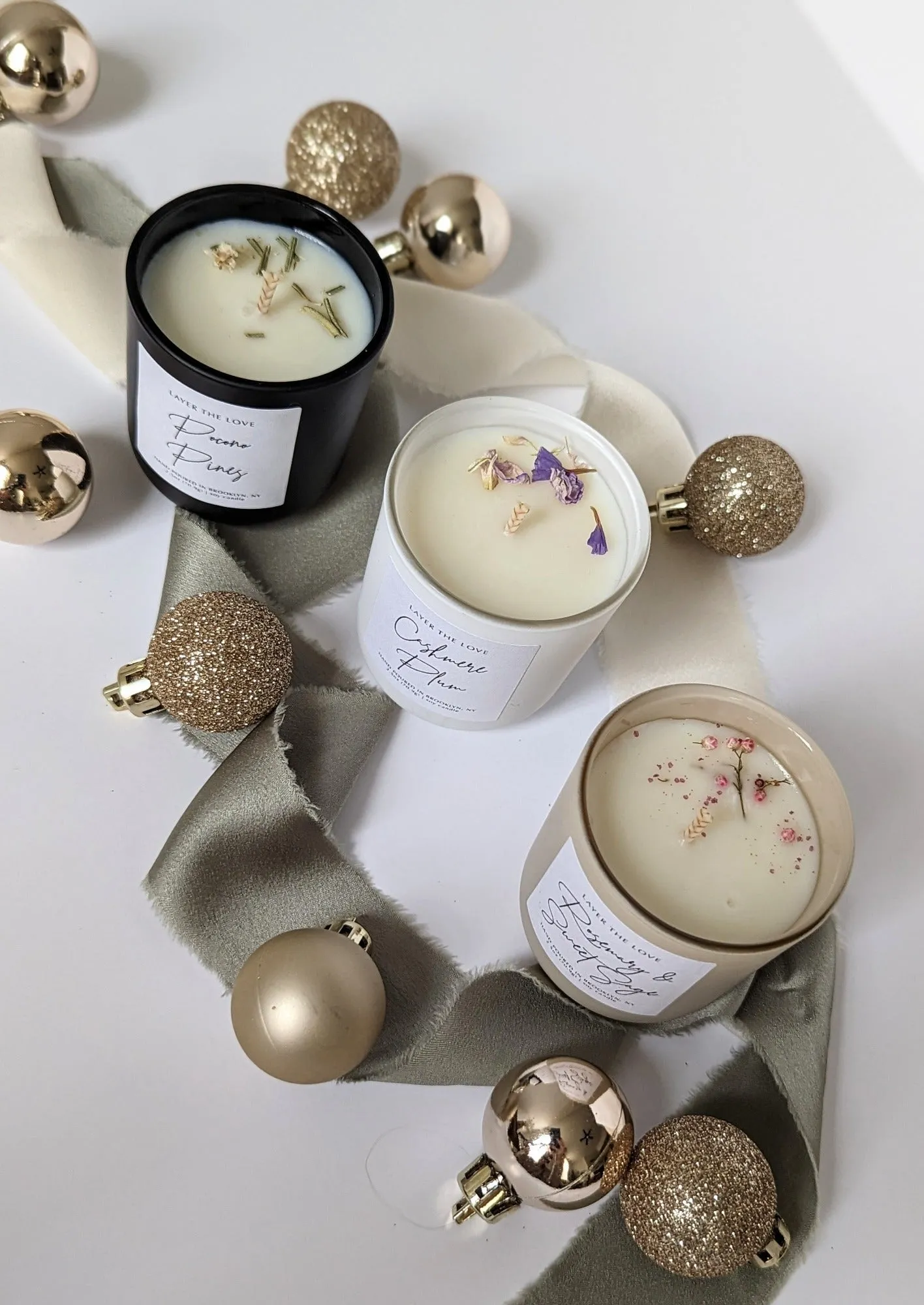 Mini Trio Soy Candle Holiday Box Set