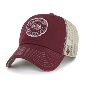 Mississippi State Bulldogs '47 Clean Up Cap - Garland