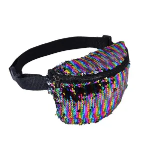 Mixture of Colors Sparkly Hip Bag