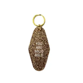 Motel Room Keychain