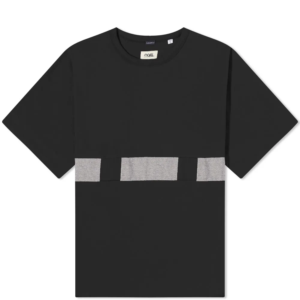 Nanamica Stripe Band T-ShirtBlack