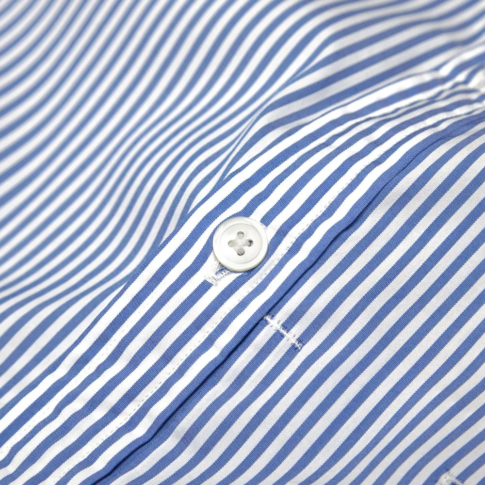 Nanamica Stripe Wind ShirtBlue & White