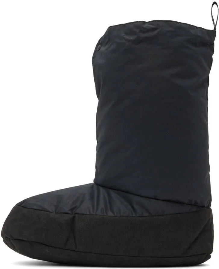 NANGA Black Down Tent Boots