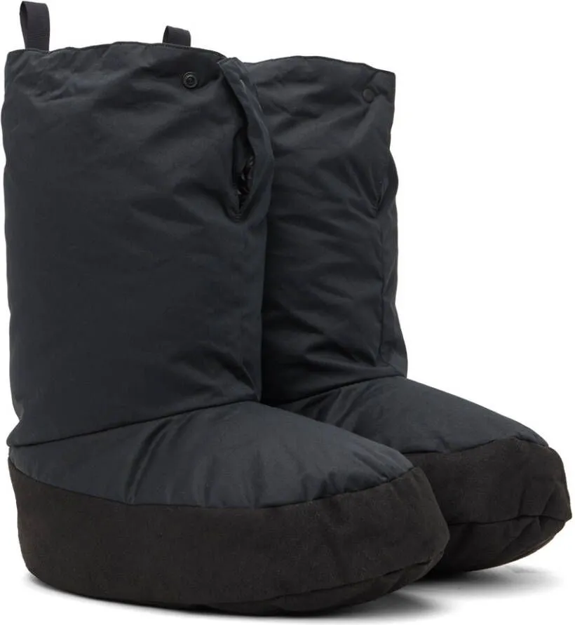 NANGA Black Down Tent Boots