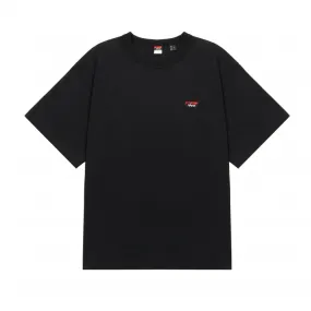 Nanga Eco Hybrid Box Logo Embroidery T-Shirt (Black)