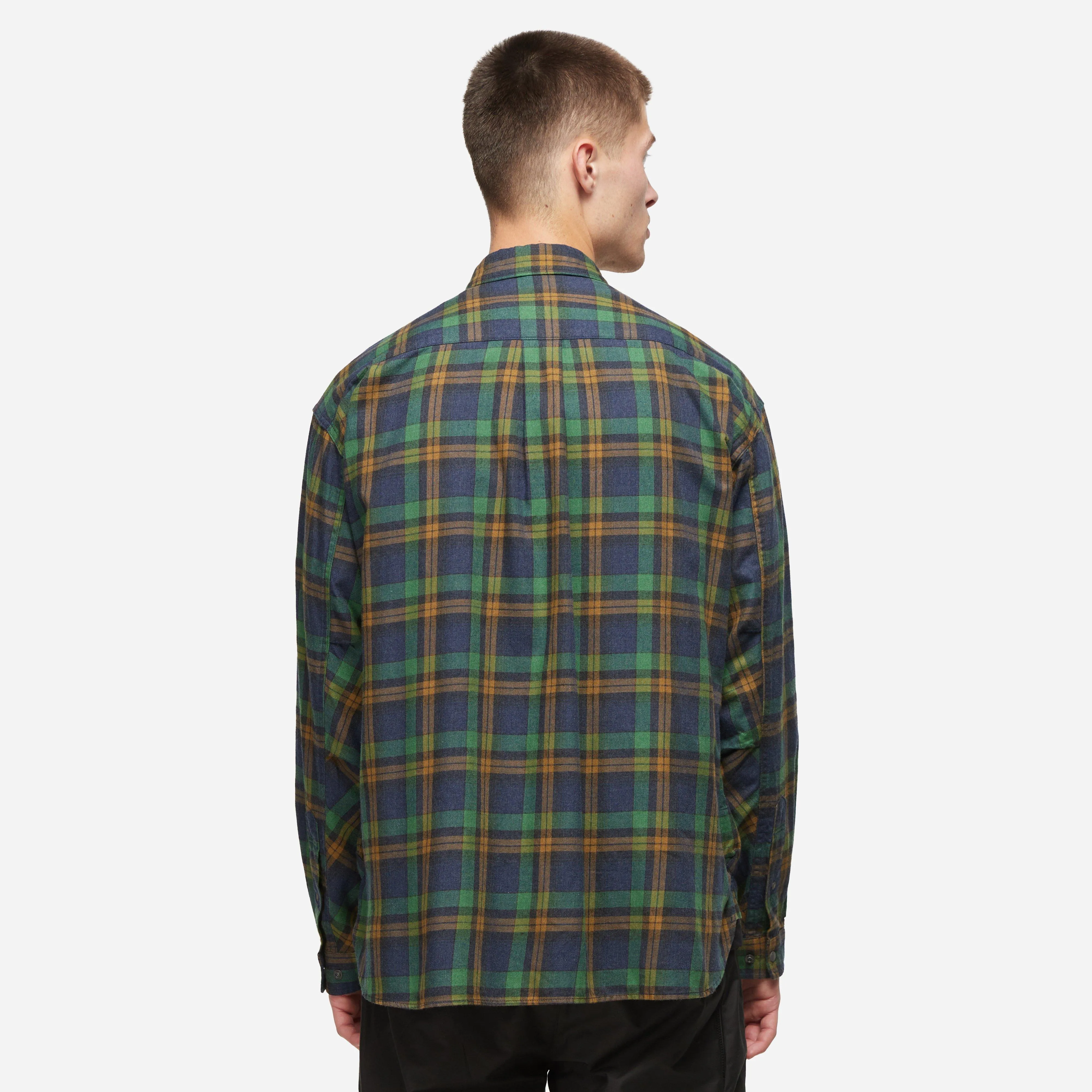 Nanga Fade Plaid Camp Shirt