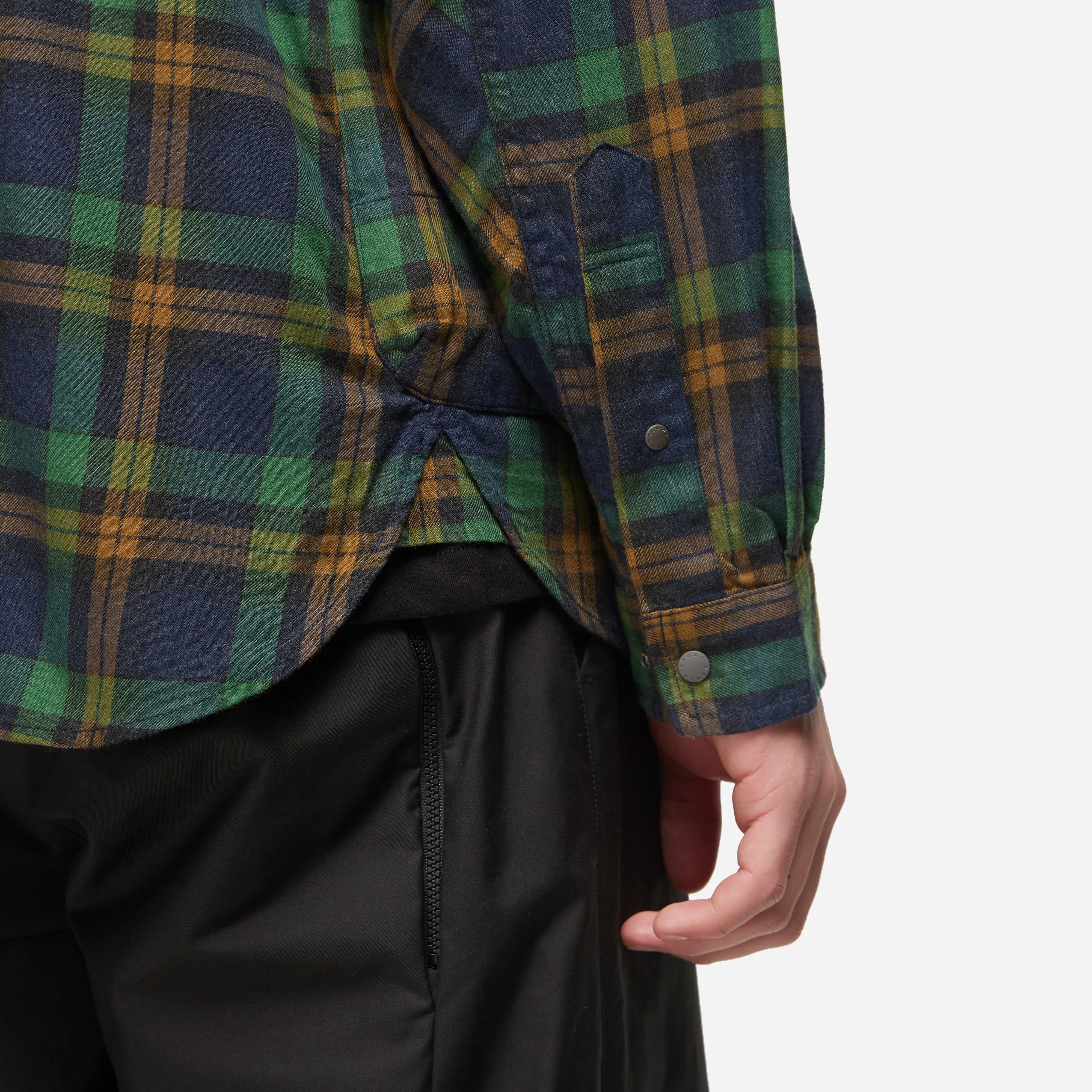 Nanga Fade Plaid Camp Shirt