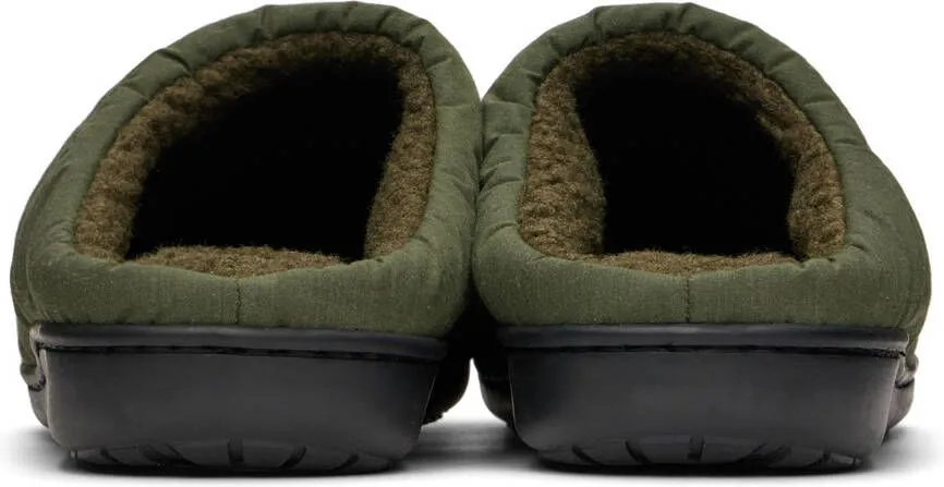 NANGA Khaki Subu Edition Quilted Slippers