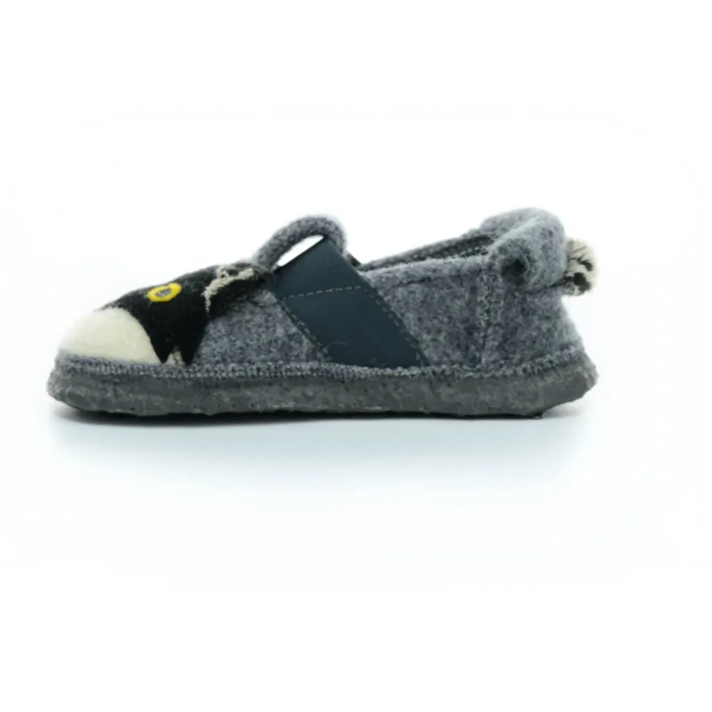 Nanga Racoon Grey barefoot slippers