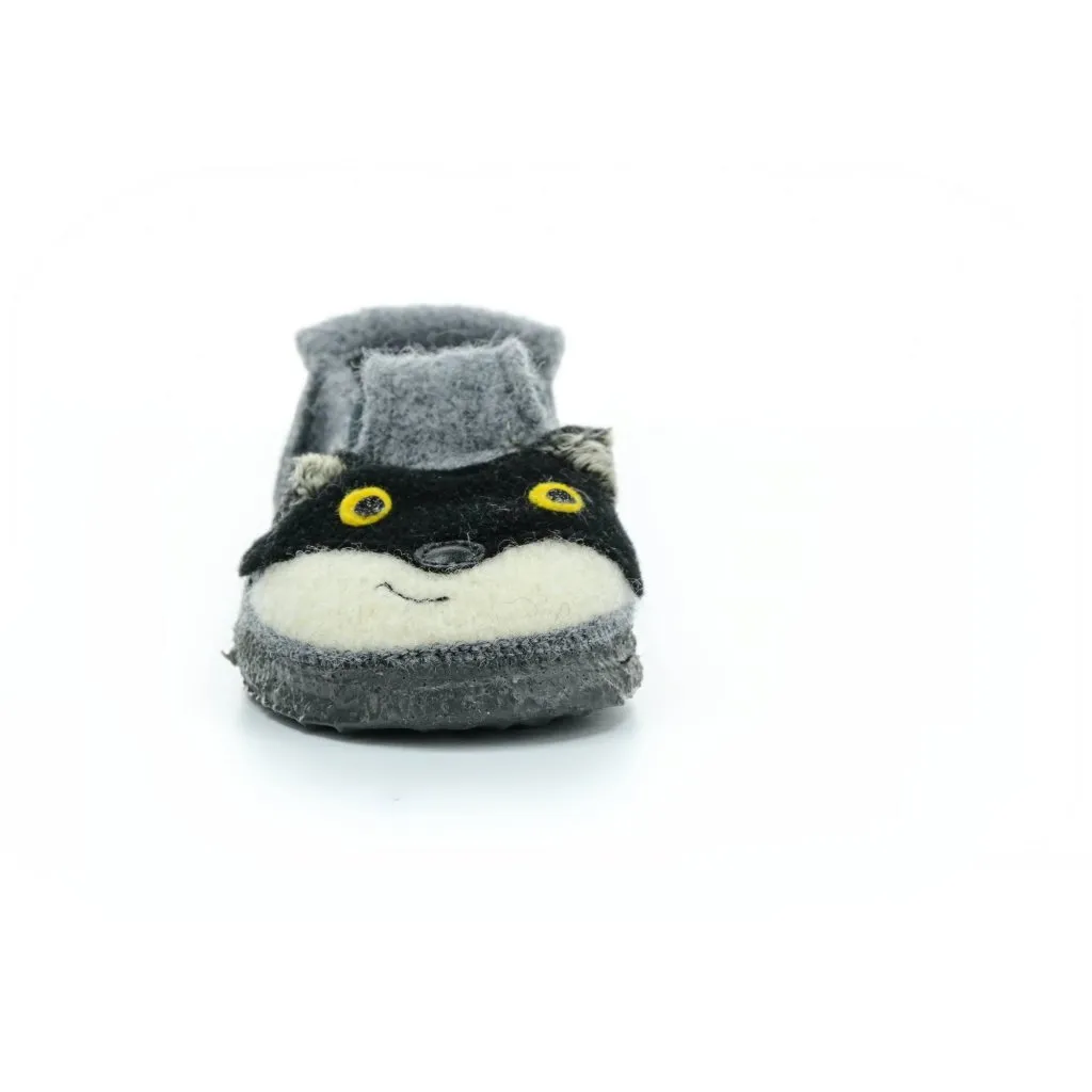 Nanga Racoon Grey barefoot slippers