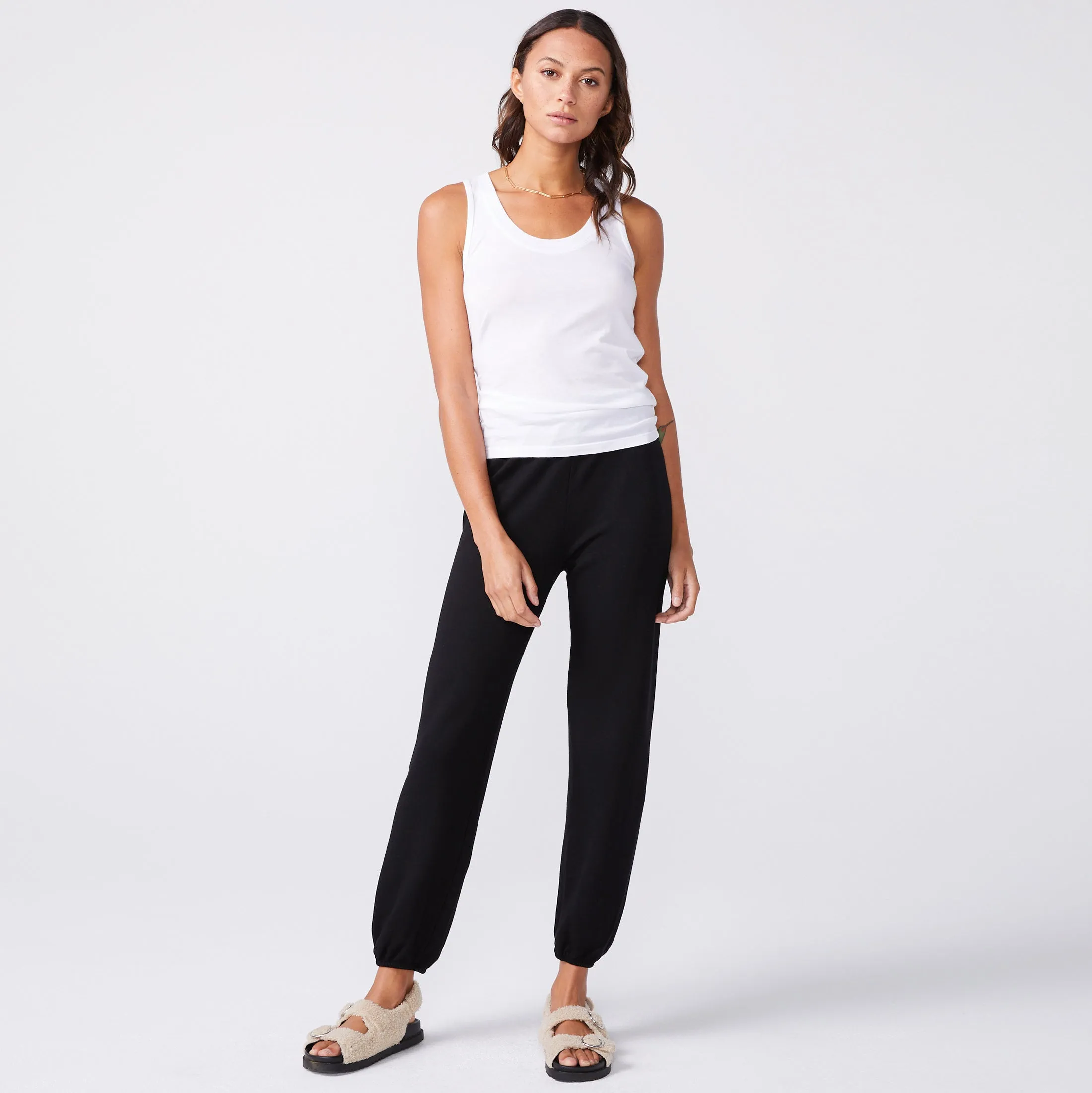 Narrow Cotton Modal Tank