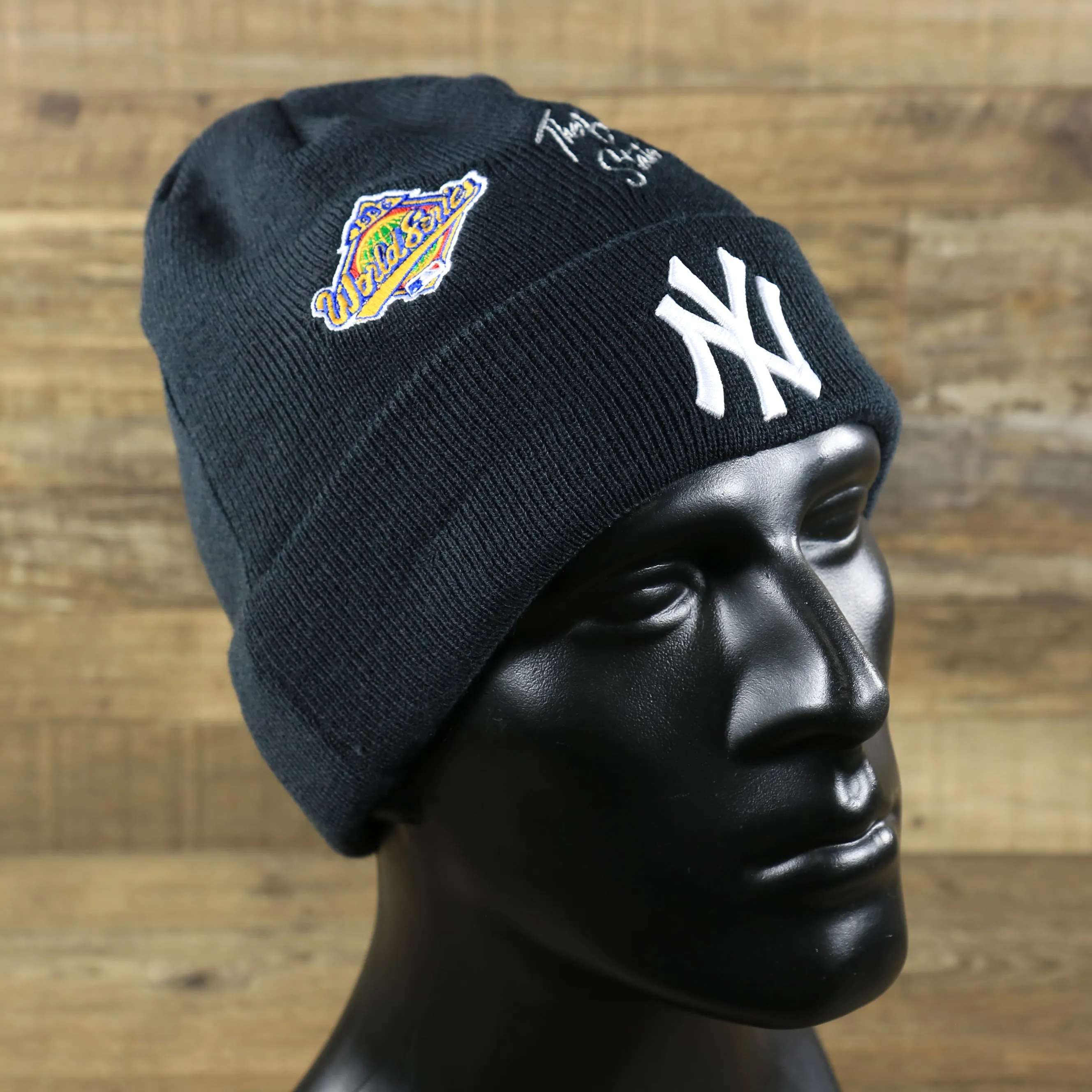 New York Yankees City Transit Beanie with All Over Side Patch - 59Fifty Fitted