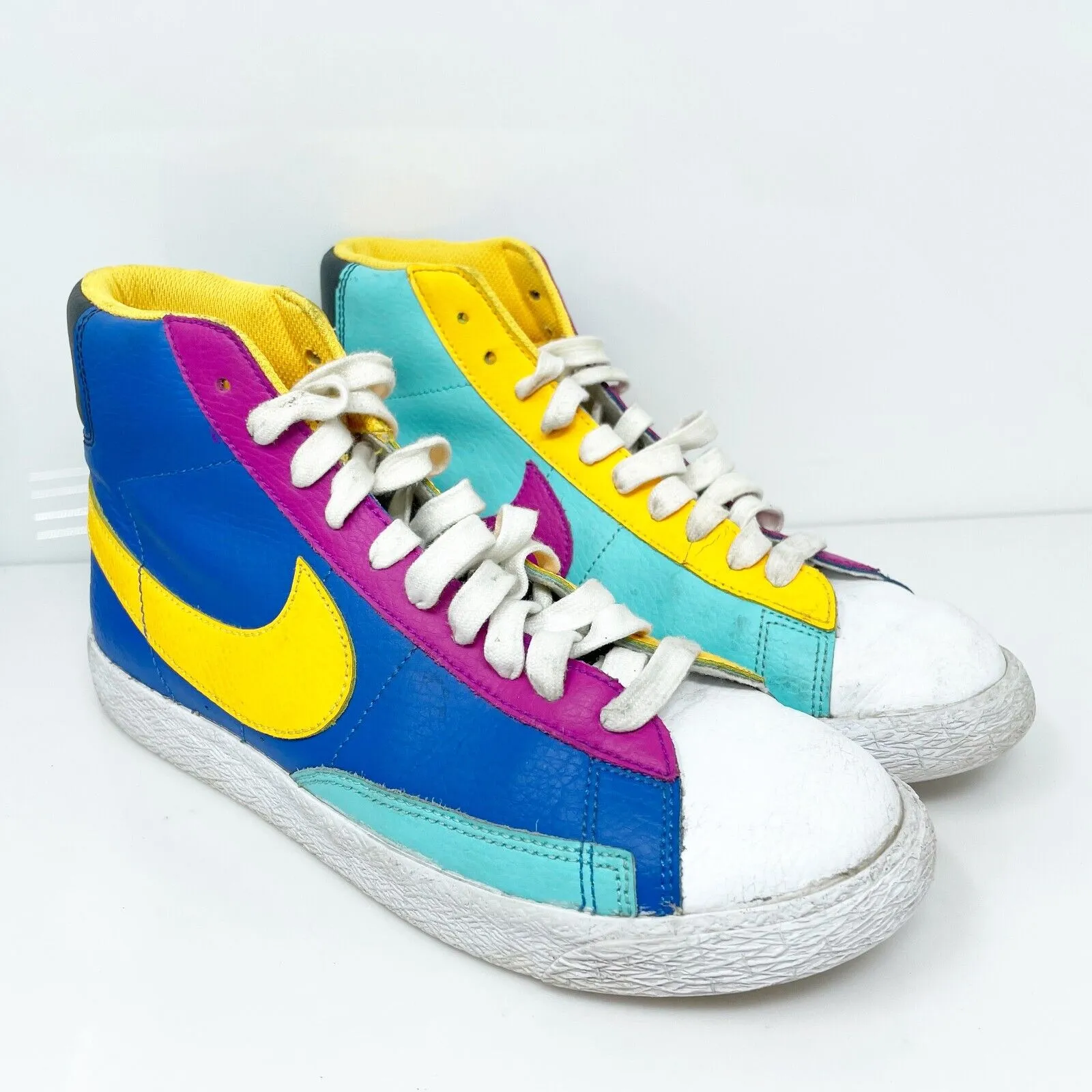 Nike Boys Blazer Mid CZ9441-400 Multicolor Casual Shoes Sneakers Size 6.5Y