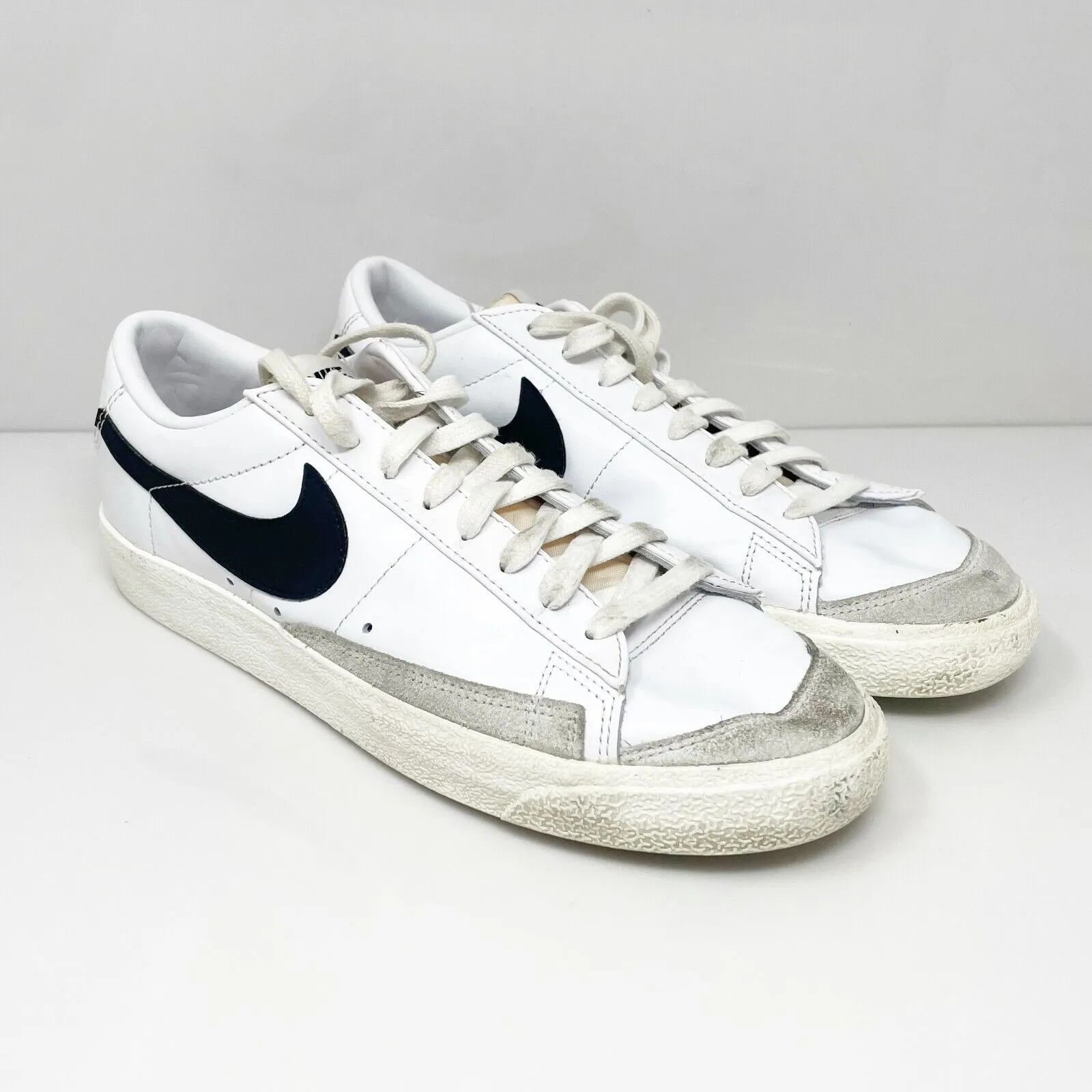 Nike Mens Blazer Low 77 DA6364-101 White Casual Shoes Sneakers Size 10