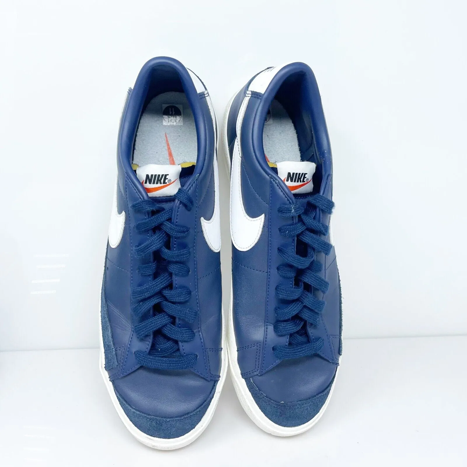 Nike Mens Blazer Low 77 DA6364-400 Blue Casual Shoes Sneakers Size 11