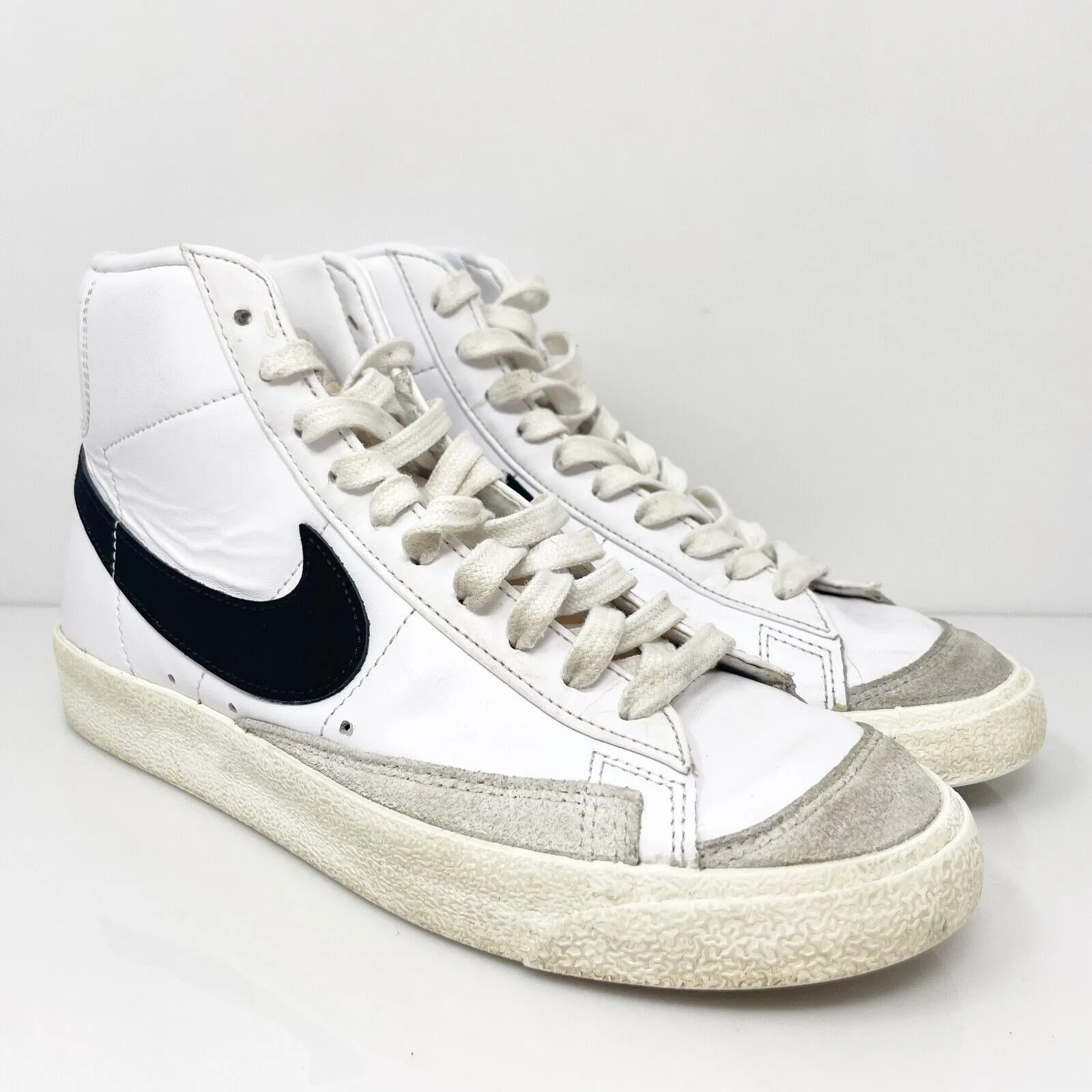 Nike Mens Blazer Mid 77 BQ6806-100 White Basketball Shoes Sneakers Size 7.5