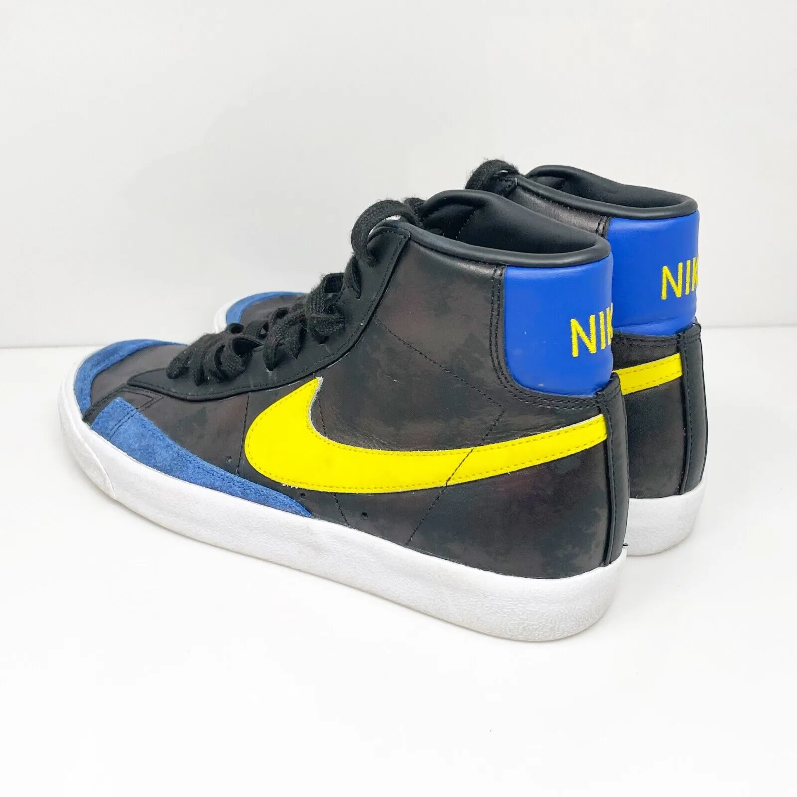 Nike Mens Blazer Mid DC1414-001 Black Basketball Shoes Sneakers Size 8