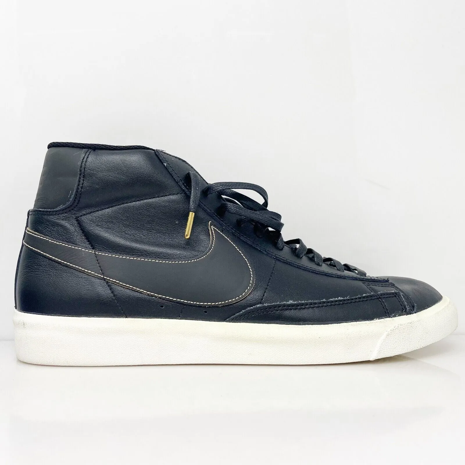 Nike Mens Blazer Mid Premium CU6679-001 Black Basketball Shoes Sneakers Size 11