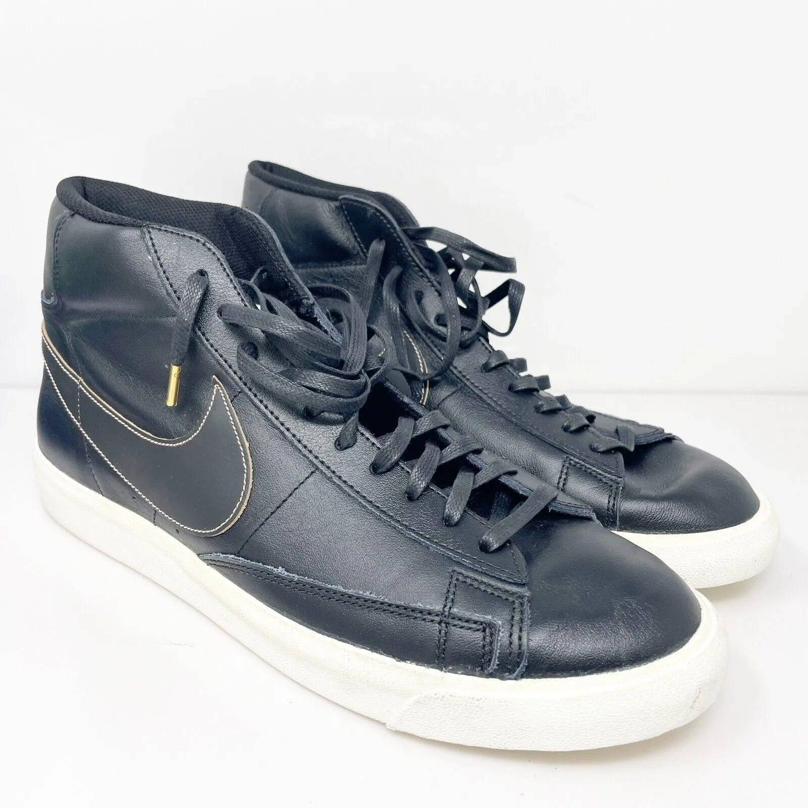 Nike Mens Blazer Mid Premium CU6679-001 Black Basketball Shoes Sneakers Size 11