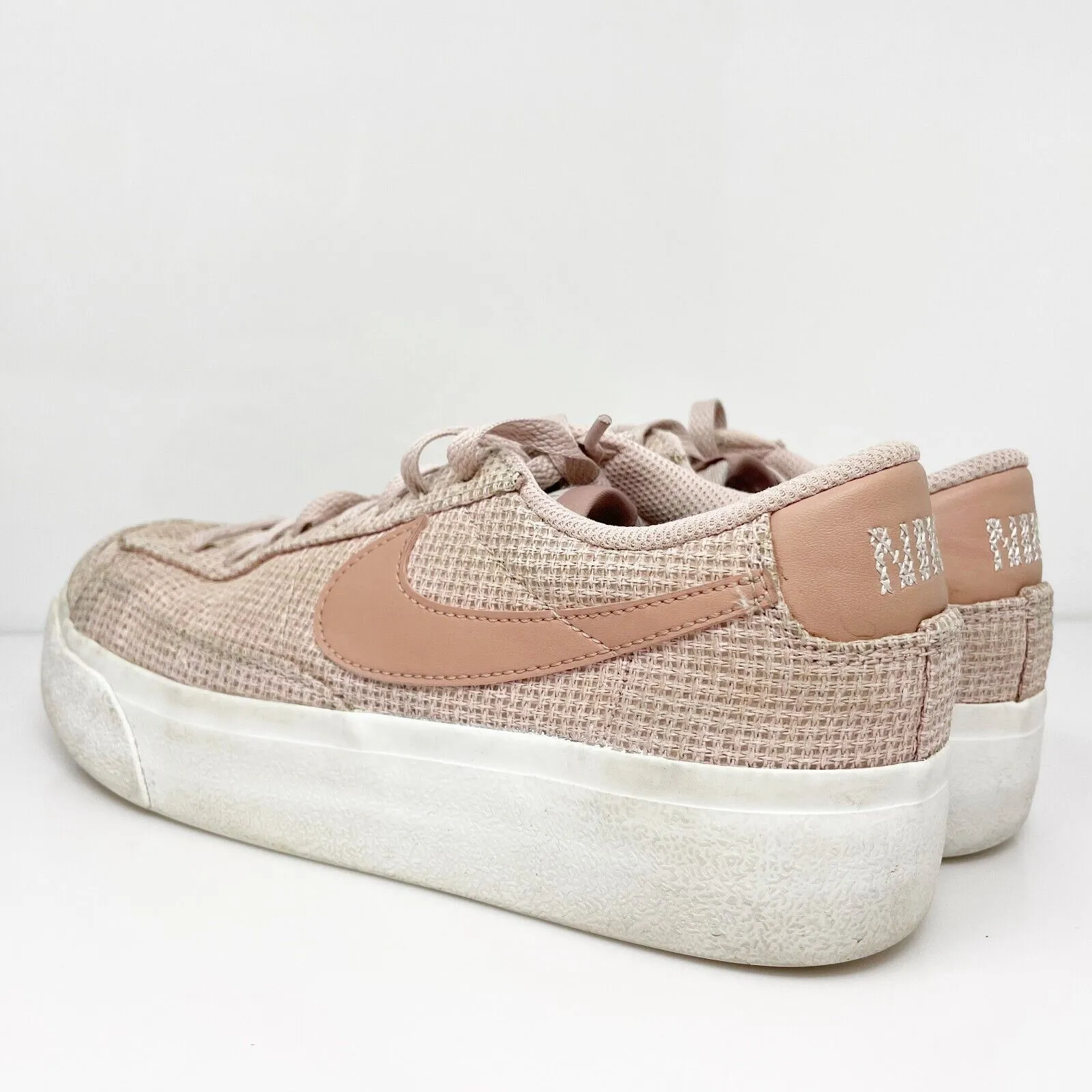 Nike Womens Blazer Low Platform DN0744-600 Pink Casual Shoes Sneakers Size 8