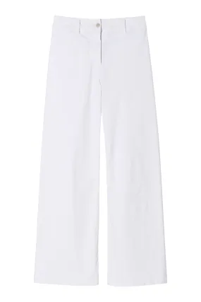 Nili Lotan White Megan Pant