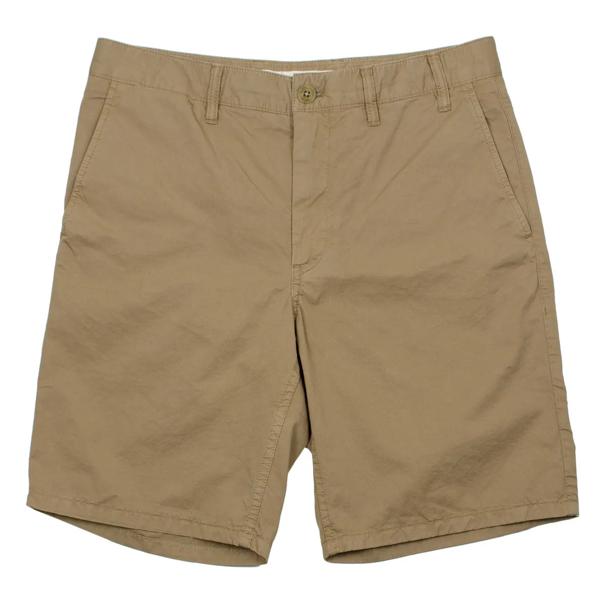 Norse Projects Aros Light Twill Shorts, Utility Khaki