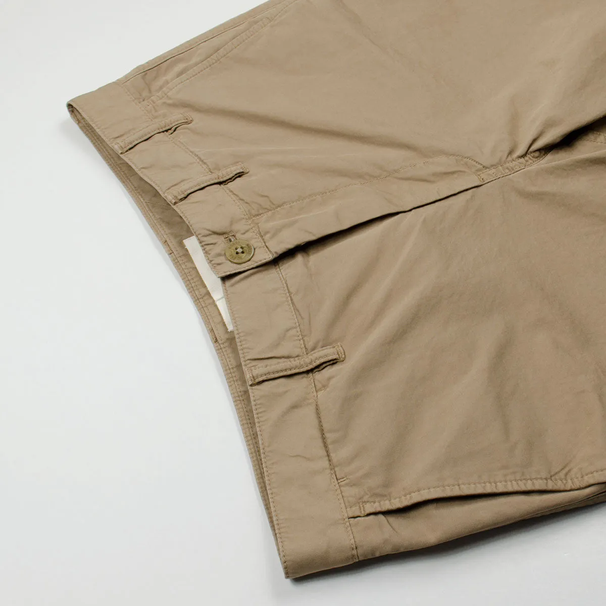 Norse Projects Aros Light Twill Shorts, Utility Khaki