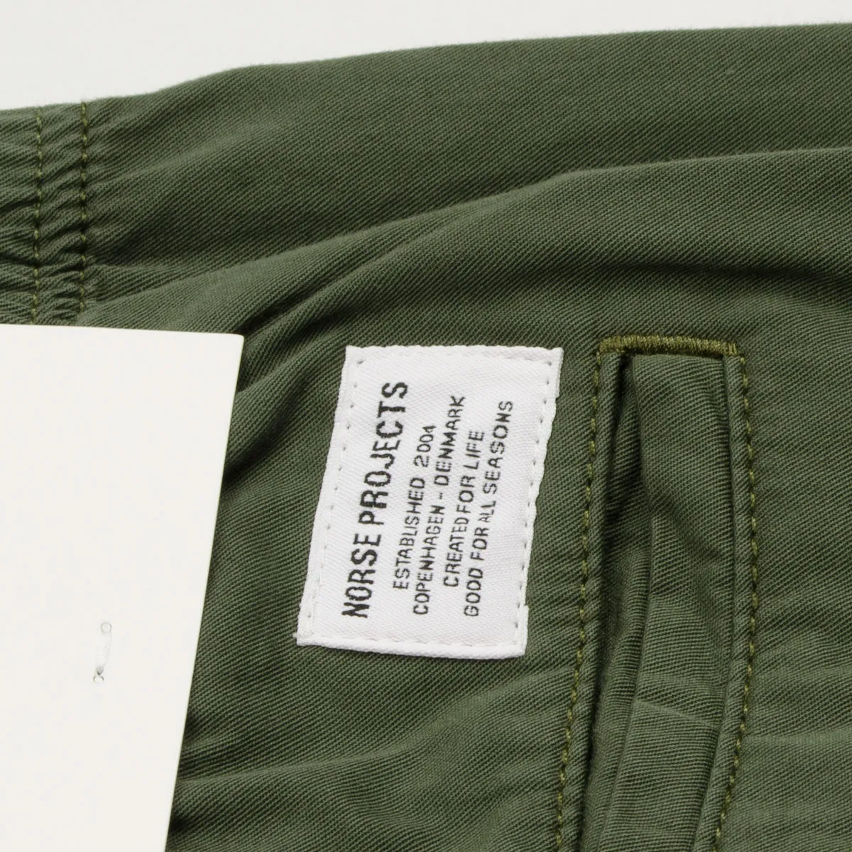 Norse Projects - Ezra Light Twill Pants - Ivy Green | Buy Online