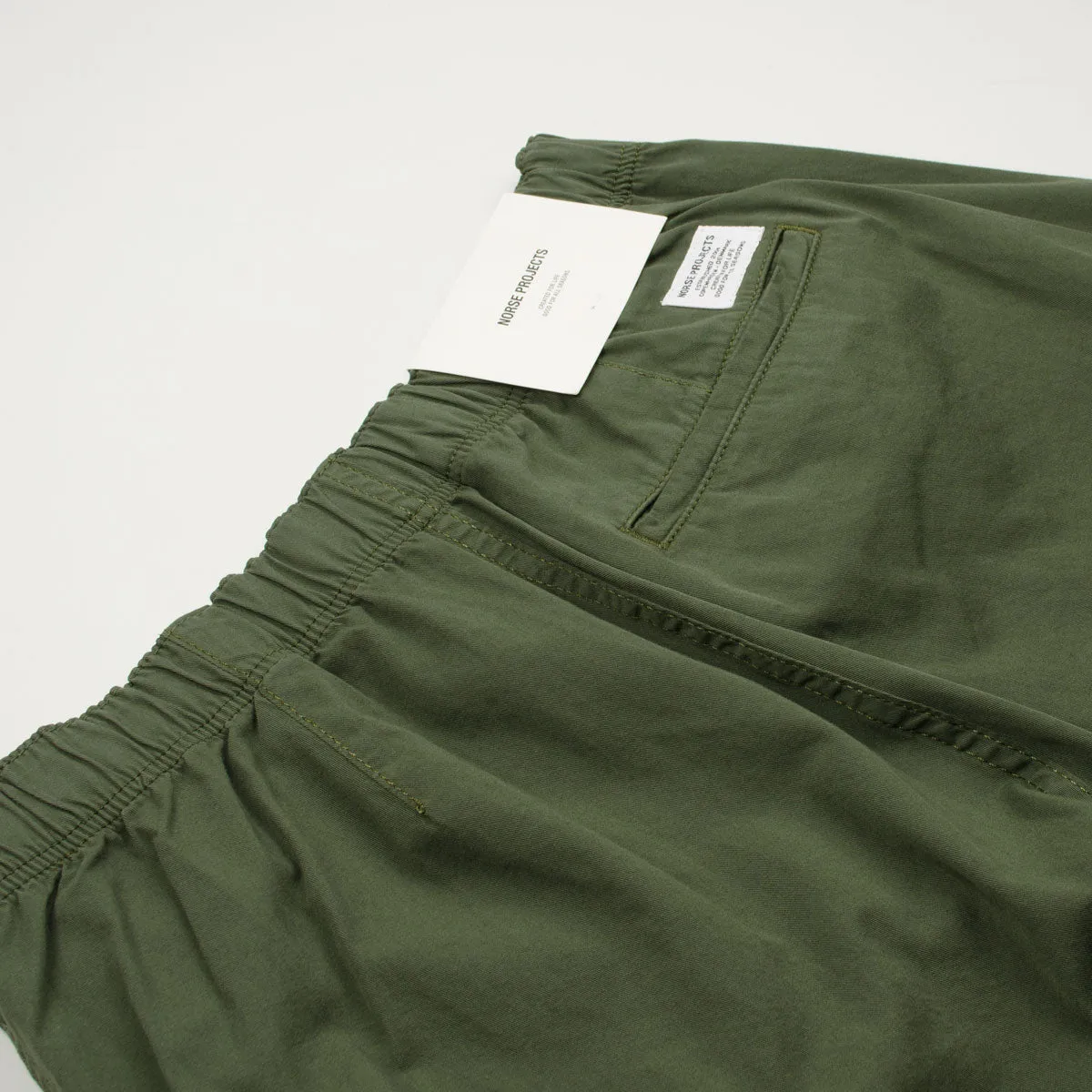 Norse Projects - Ezra Light Twill Pants - Ivy Green | Buy Online