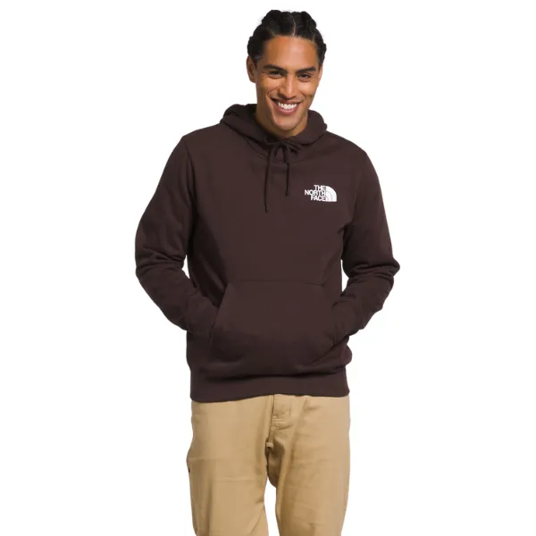 North Face Men's Box NSE Pullover Hoodie - Coal Brown Monogram