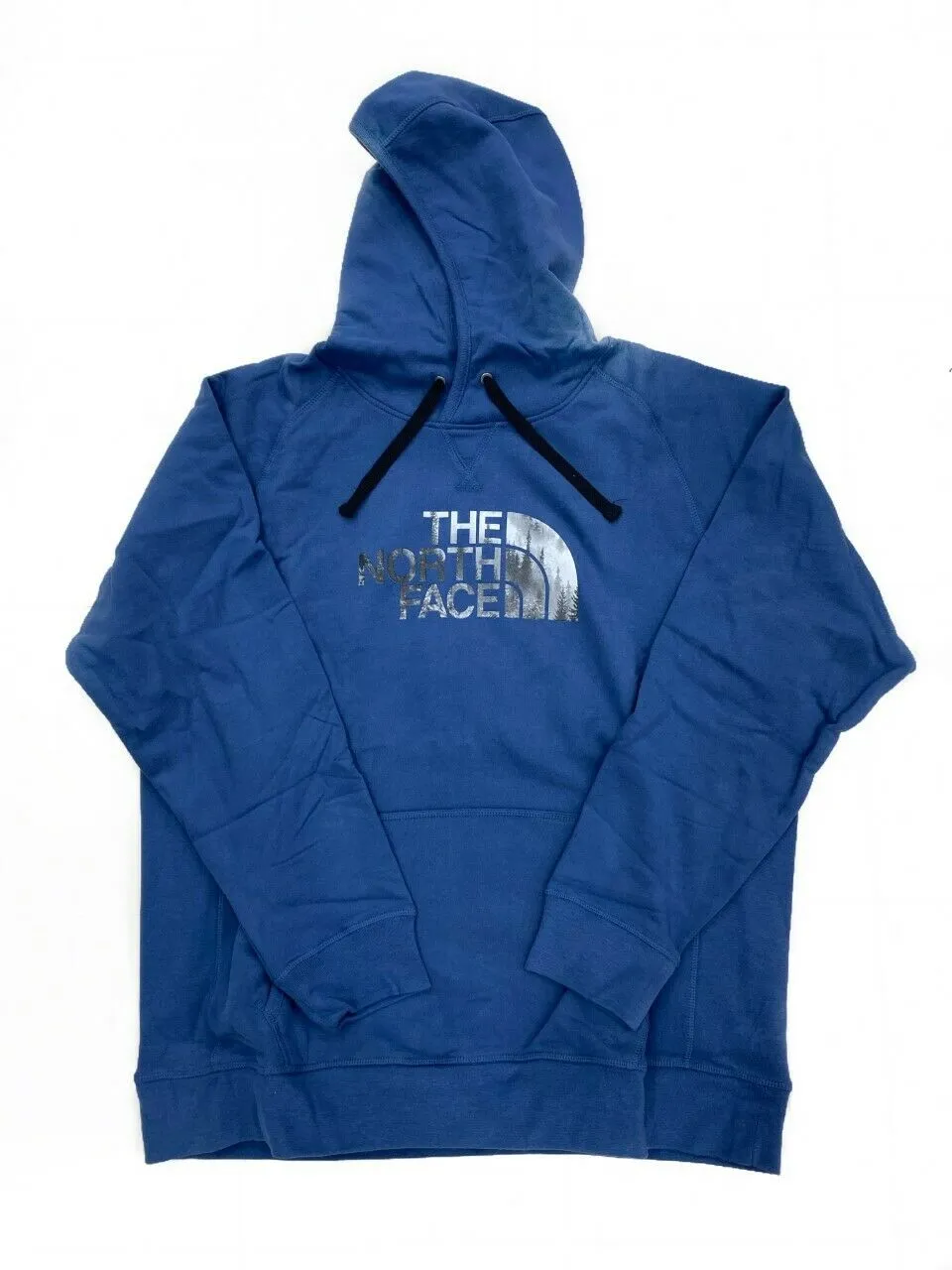 North Face Men's Half Dome Hoodie Pullover Shady Blue.