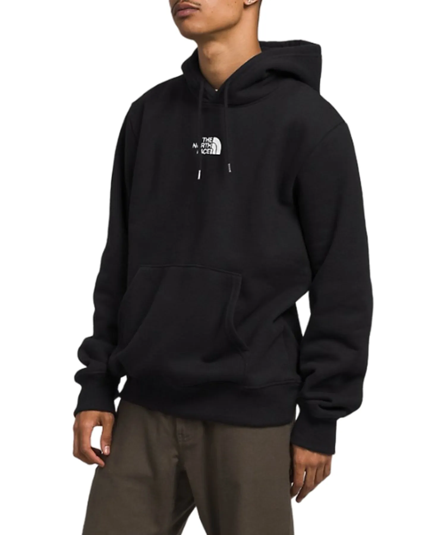 North Face Men's Heavyweight Pullover Hoodie - Black/White