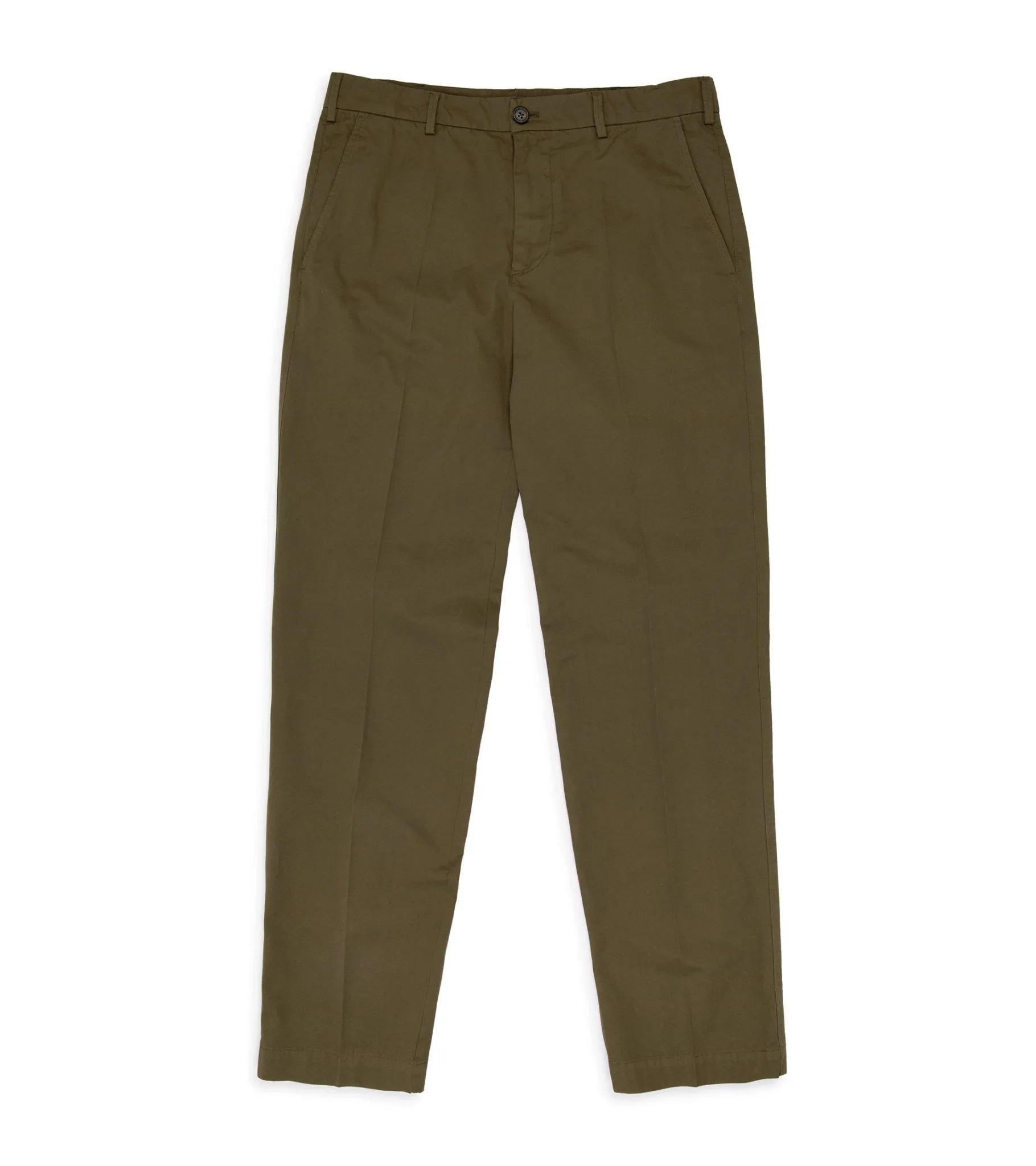 Olive Trunk Hallam Cotton Poplin Pants