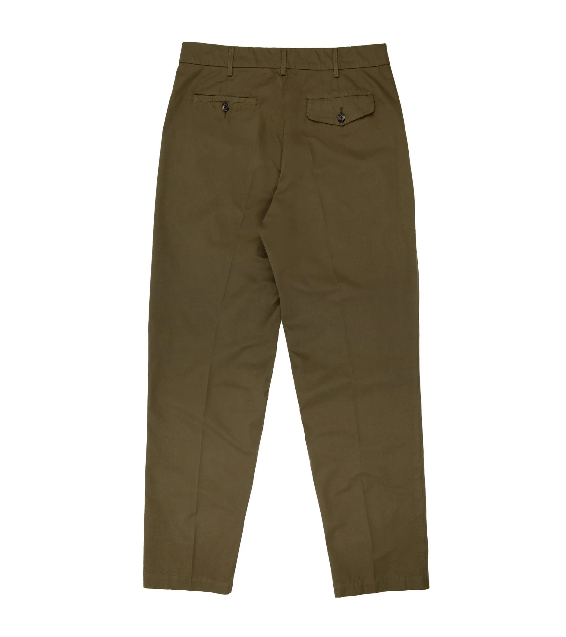 Olive Trunk Hallam Cotton Poplin Pants